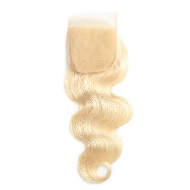5x5 Blonde Body Wave Closure - My Aurea Beauty