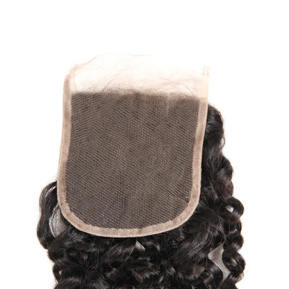 4x4 Kinky Curly Lace Closure - My Aurea Beauty