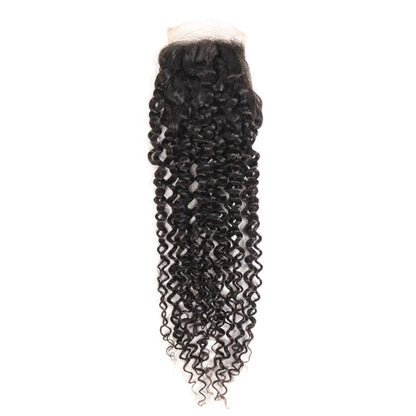 4x4 Kinky Curly Lace Closure - My Aurea Beauty