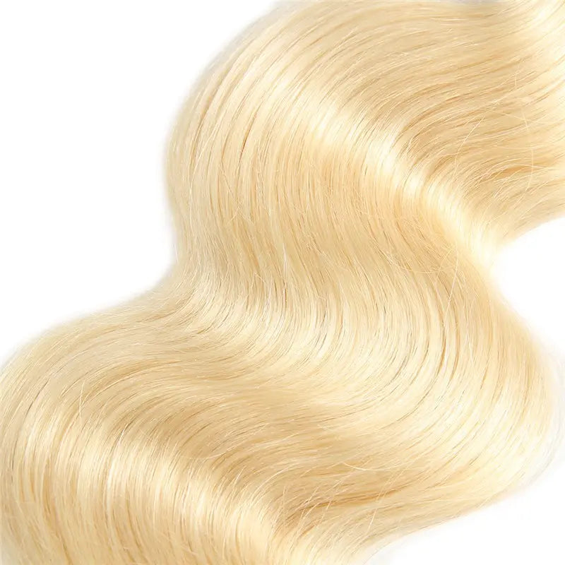 5x5 Blonde Body Wave Closure - My Aurea Beauty