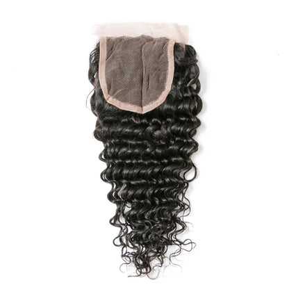 5x5 Deep Wave Lace Closure - My Aurea Beauty