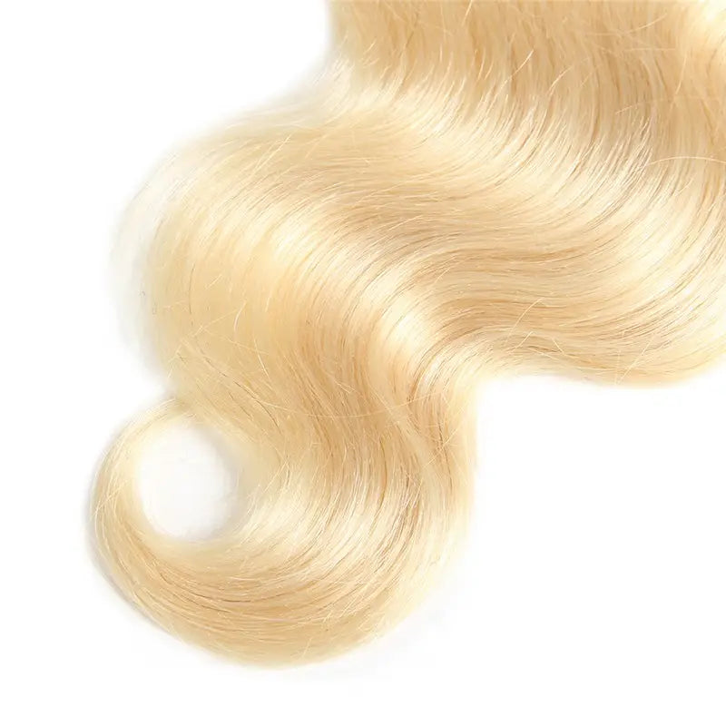 5x5 Blonde Body Wave Closure - My Aurea Beauty