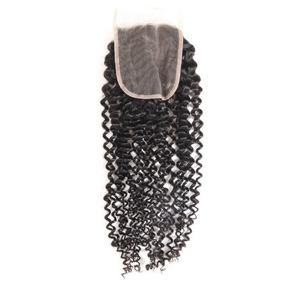 4x4 Kinky Curly Lace Closure - My Aurea Beauty