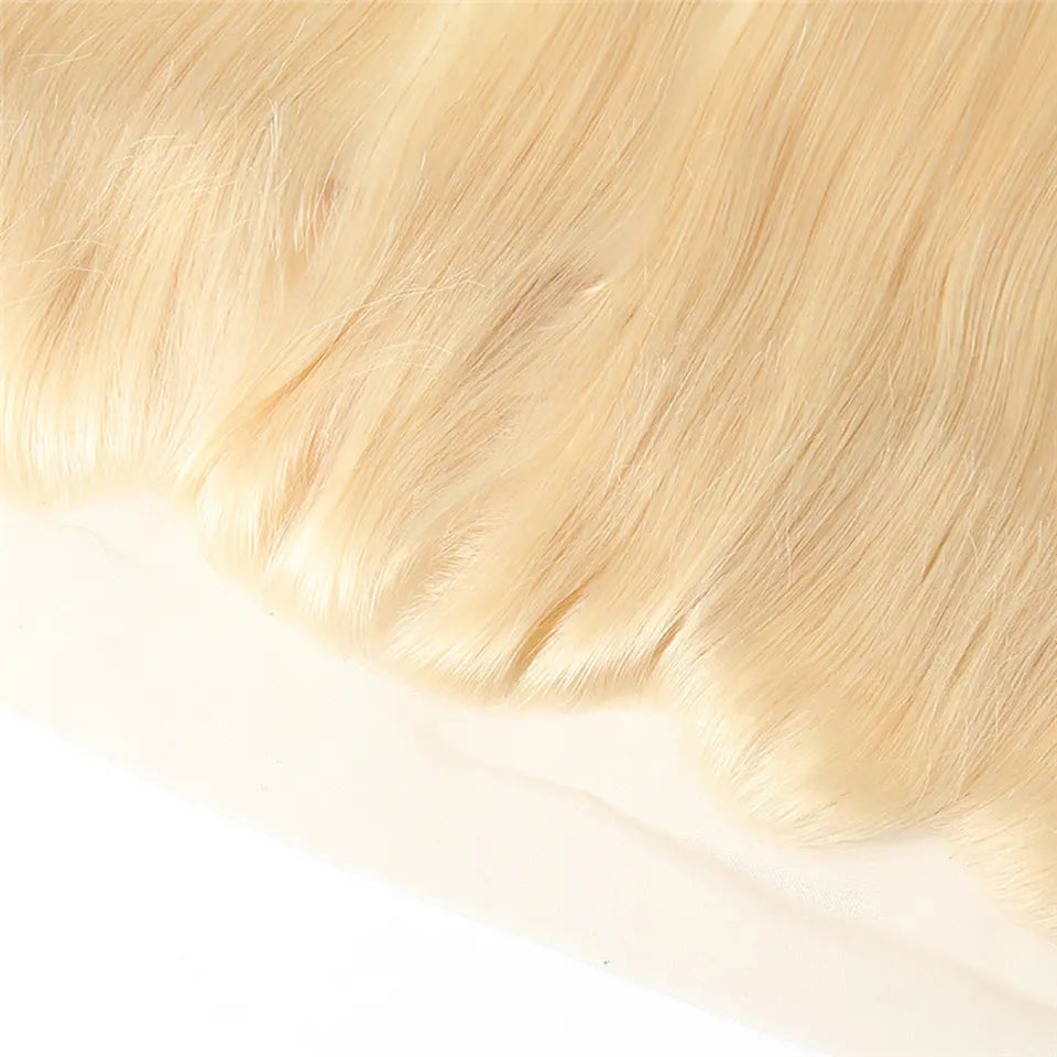 13x4 Straight Lace Frontal - Blonde 613 - My Aurea Beauty